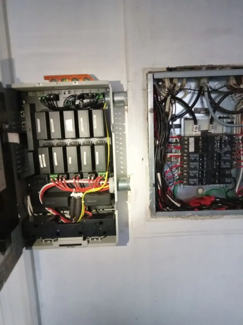 Electrical panel upgrade completed for Indoor Lighting Installation in Uniontown